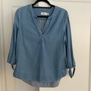 Vineyard Vines Denim Tunic - Small
